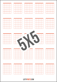 Blank Chord Diagrams 25