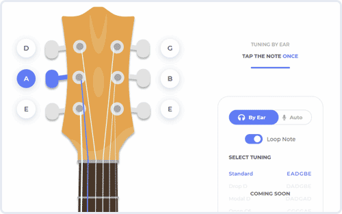 Accurate Online Guitar Tuner