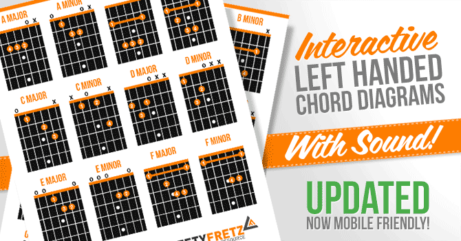 Beginner Left Handed Guitar Chords