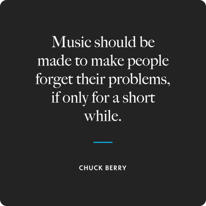 Chuck Berry Quote