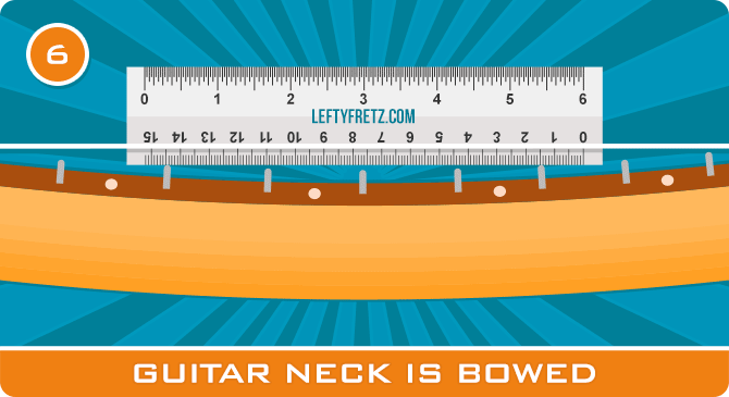 guitar neck bow