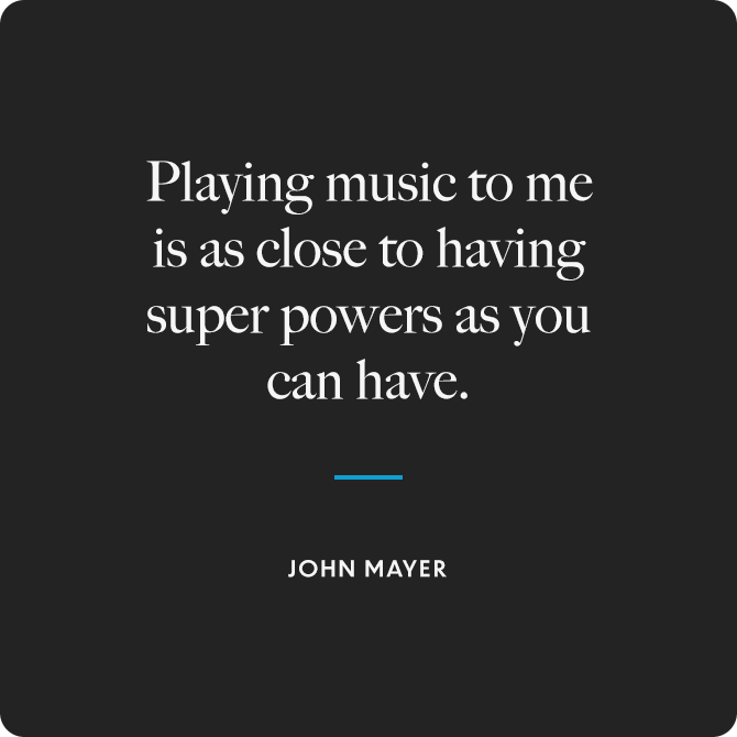 John Mayer Quote