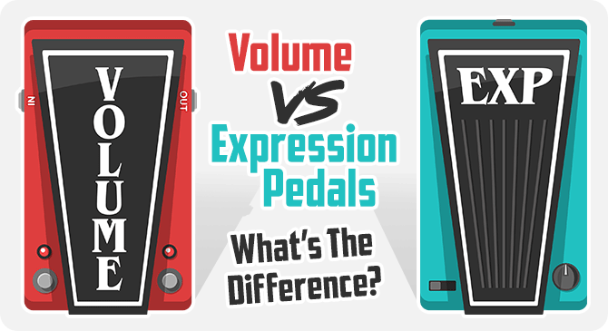 Volume Pedal vs Expression Pedal Differences